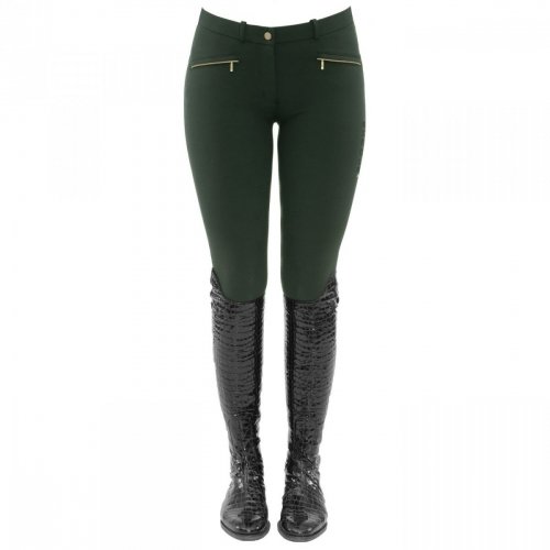 Bryczesy damskie ANNBER - SPOOKS - dark forest