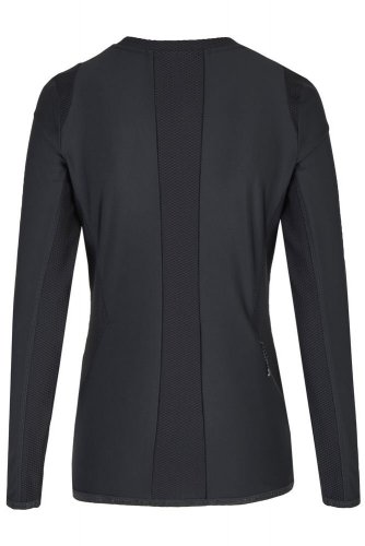 Bluzka damska z długim rękawem - Reflexx Equestrian Fanatics S/S 21 - Eskadron - black