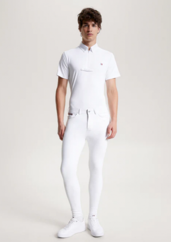 Bryczesy męskie GENEVA - Tommy Hilfiger Equestrian - optic white