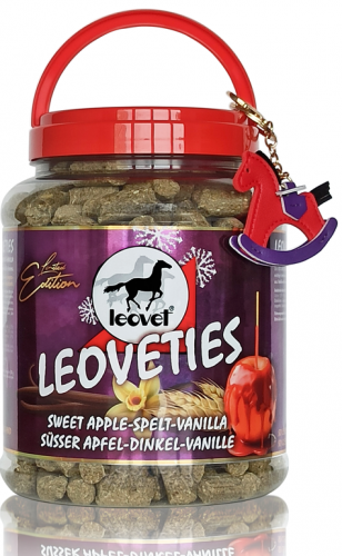 Cukierki LEOVETIES WINTER EDITION 23/24 2250g - LEOVET - słodkie jabłko/orkisz/wanilia