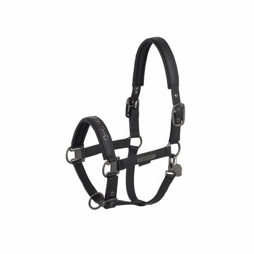 Kantar FAUX LEATHER DOUBLE PIN P Platinum 2025 - Eskadron - black