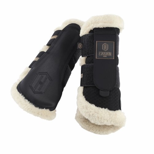 Ochraniacze MESH FAUXFUR Heritage AW 24/25 - Eskadron - black