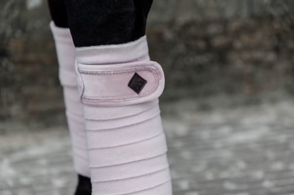  Bandaże polarowe Velvet pearls - soft rose - Kentucky