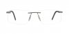 OKULARY KOREKCYJNE PORSCHE DESIGN P8321 B 55 ROZMIAR M