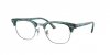 OKULARY KOREKCYJNE RAY-BAN® CLUBMASTER RX 5154 8377 53 ROZMIAR M