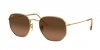 OKULARY RAY-BAN® HEXAGONAL RB 3548N 912443 54 ROZMIAR L