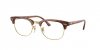 OKULARY KOREKCYJNE RAY-BAN® CLUBMASTER RX 5154 8375 53 ROZMIAR M