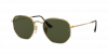 OKULARY RAY-BAN® HEXAGONAL RB 3548N 001/58 51 ROZMIAR M Z POLARYZACJĄ