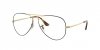 OKULARY KOREKCYJNE RAY-BAN® AVIATOR RX 6489 3177 58 ROZMIAR M