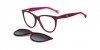 OKULARY KOREKCYJNE CAROLINA HERRERA HER 0259CS LHF 54 ROZMIAR M + NAKŁADKA Z POLARYZACJĄ