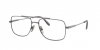 OKULARY KOREKCYJNE RAY-BAN® WILLIAM TITANIUM RX 8797 1000 58 ROZMIAR L