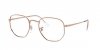OKULARY KOREKCYJNE RAY-BAN® HEXAGONAL RX 6448 3094 48 ROZMIAR S