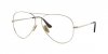 OKULARY KOREKCYJNE RAY-BAN® AVIATOR TITANIUM RX 8789 1246 58 ROZMIAR M