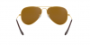 OKULARY RAY-BAN® AVIATOR LARGE METAL RB 3025 001/33 58 ROZMIAR M