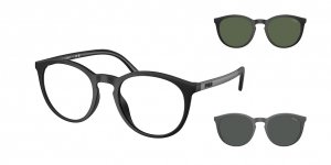 OKULARY KOREKCYJNE POLO RALPH LAUREN PH 4183U 50019A 52 ROZMIAR M  + NAKŁADKI Z POLARYZACJĄ