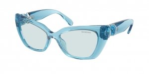 OKULARY SWAROVSKI SK 6047 107872 54 ROZMIAR M