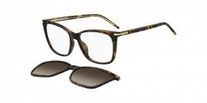 OKULARY KOREKCYJNE BOSS 1787GC 086 55 ROZMIAR M + NAKŁADKA Z POLARYZACJĄ