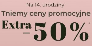 Tniemy ceny promocyjne „Extra -50%”