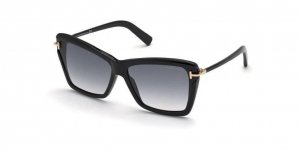 OKULARY TOM FORD TF 0849 01B 64 ROZMIAR L