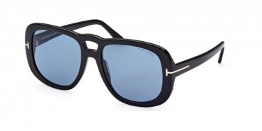 OKULARY TOM FORD TF 1012 01V 56 ROZMIAR M