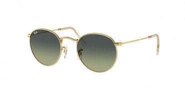 OKULARY RAY-BAN® ROUND METAL RB 3447 001/BH 50 ROZMIAR M