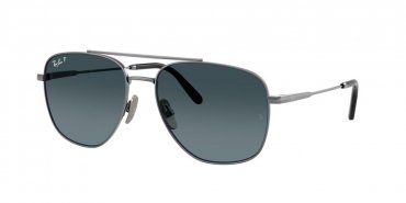 OKULARY RAY-BAN® WILLIAM TITANIUM RB 8097 165/S3 59 ROZMIAR L Z POLARYZACJĄ