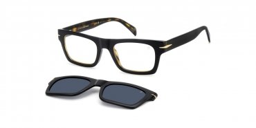 OKULARY KOREKCYJNE DAVID BECKHAM DB 7129CS WR7 51 ROZMIAR M + NAKŁADKA Z POLARYZACJĄ