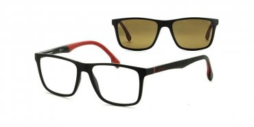 OKULARY KOREKCYJNE CARRERA CA 4009CS 003 54 ROZMIAR M + NAKŁADKA Z POLARYZACJĄ
