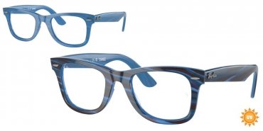 OKULARY KOREKCYJNE RAY-BAN® WAYFARER EASE RX 4340V 8384 50 ROZMIAR M