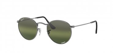 OKULARY RAY-BAN® ROUND METAL RB 3447 004/G4 50 ROZMIAR M Z POLARYZACJĄ