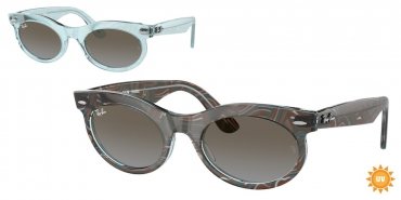 OKULARY RAY-BAN® WAYFARER OVAL RB 2242 138596 53 ROZMIAR M