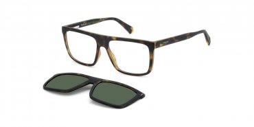 OKULARY KOREKCYJNE POLAROID PLD 6230CS N9P 56 ROZMIAR M + NAKŁADKA Z POLARYZACJĄ