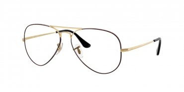 OKULARY KOREKCYJNE RAY-BAN® AVIATOR RX 6489 3175 55 ROZMIAR M