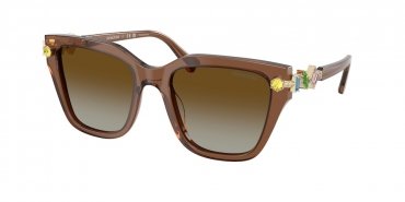 OKULARY SWAROVSKI SK 6041 1067T5 53 ROZMIAR M Z POLARYZACJĄ