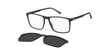OKULARY KOREKCYJNE TOMMY HILFIGER TH 2320C 807 56 ROZMIAR M + NAKŁADKA