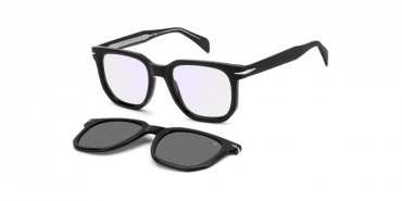 OKULARY KOREKCYJNE DAVID BECKHAM DB 7143C 807 51 ROZMIAR M + NAKŁADKA Z POLARYZACJĄ