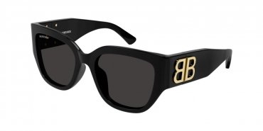 OKULARY BALENCIAGA BB 0323SK 002 55 ROZMIAR M
