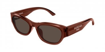 OKULARY BALENCIAGA BB 0389SK 004 55 ROZMIAR M