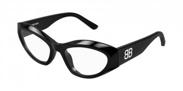 OKULARY KOREKCYJNE BALENCIAGA BB 0400O 001 55 ROZMIAR M
