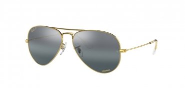 OKULARY RAY-BAN® AVIATOR LARGE METAL RB 3025 9196G6 62 ROZMIAR L Z POLARYZACJĄ
