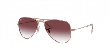 OKULARY DZIECIĘCE RAY-BAN® JUNIOR AVIATOR RJ 9506S 291/8H 52