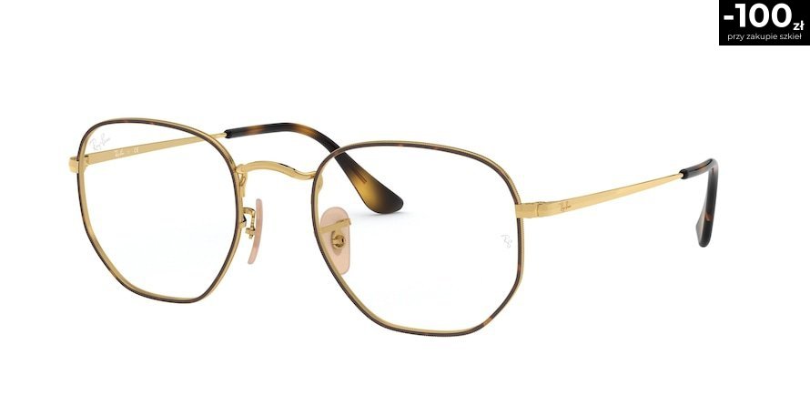 OKULARY KOREKCYJNE RAY-BAN® HEXAGONAL RX 6448 2945 54 ROZMIAR L