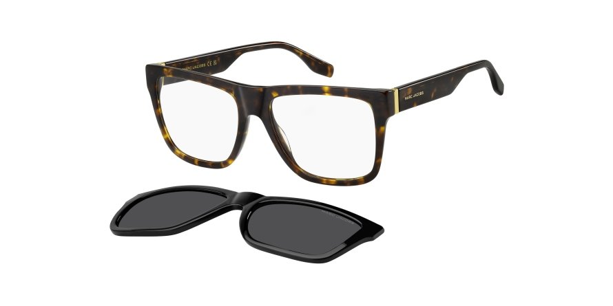OKULARY KOREKCYJNE MARC JACOBS MARC 848C 086 56 ROZMIAR M + NAKŁADKA Z POLARYZACJĄ