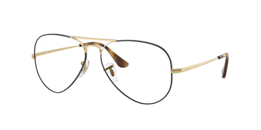 OKULARY KOREKCYJNE RAY-BAN® AVIATOR RX 6489 3177 58 ROZMIAR M