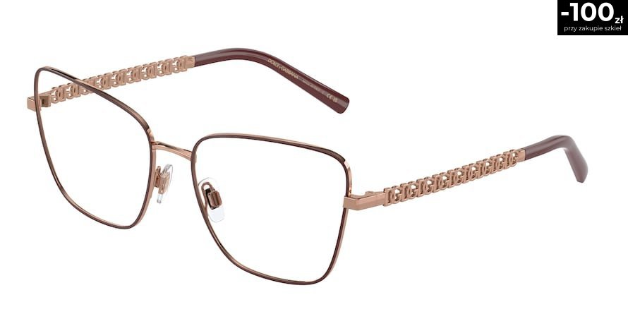OKULARY KOREKCYJNE DOLCE & GABBANA DG 1346 1333 57 ROZMIAR M