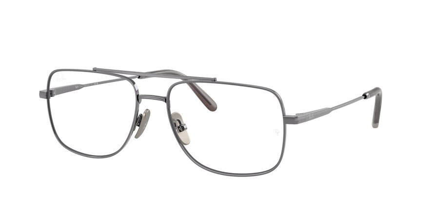 OKULARY KOREKCYJNE RAY-BAN® WILLIAM TITANIUM RX 8797 1000 58 ROZMIAR L
