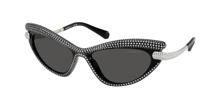 OKULARY SWAROVSKI SK 6038 100187 56 ROZMIAR M