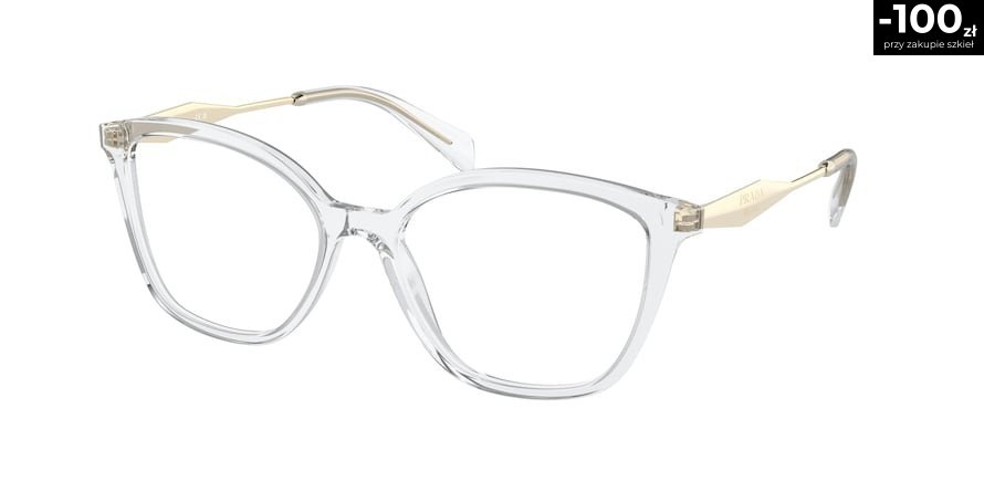 OKULARY KOREKCYJNE PRADA EYEWEAR PR 02ZV 2AZ1O1 54 ROZMIAR M