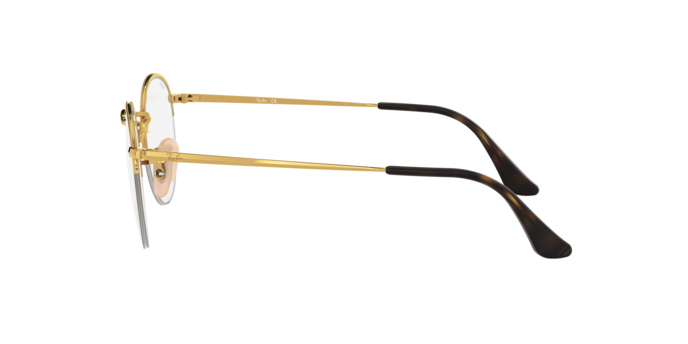 OKULARY KOREKCYJNE RAY-BAN® ROUND GAZE RX 3947V 2500 51 ROZMIAR M