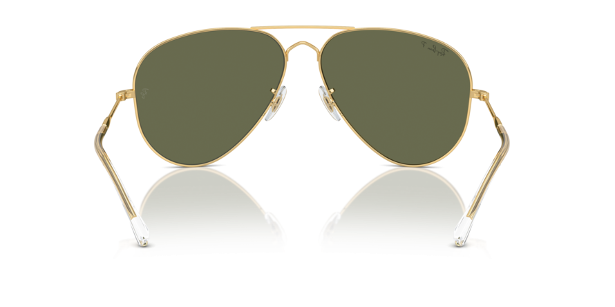 OKULARY RAY-BAN® OLD AVIATOR RB 3825 001/58 58 ROZMIAR M Z POLARYZACJĄ